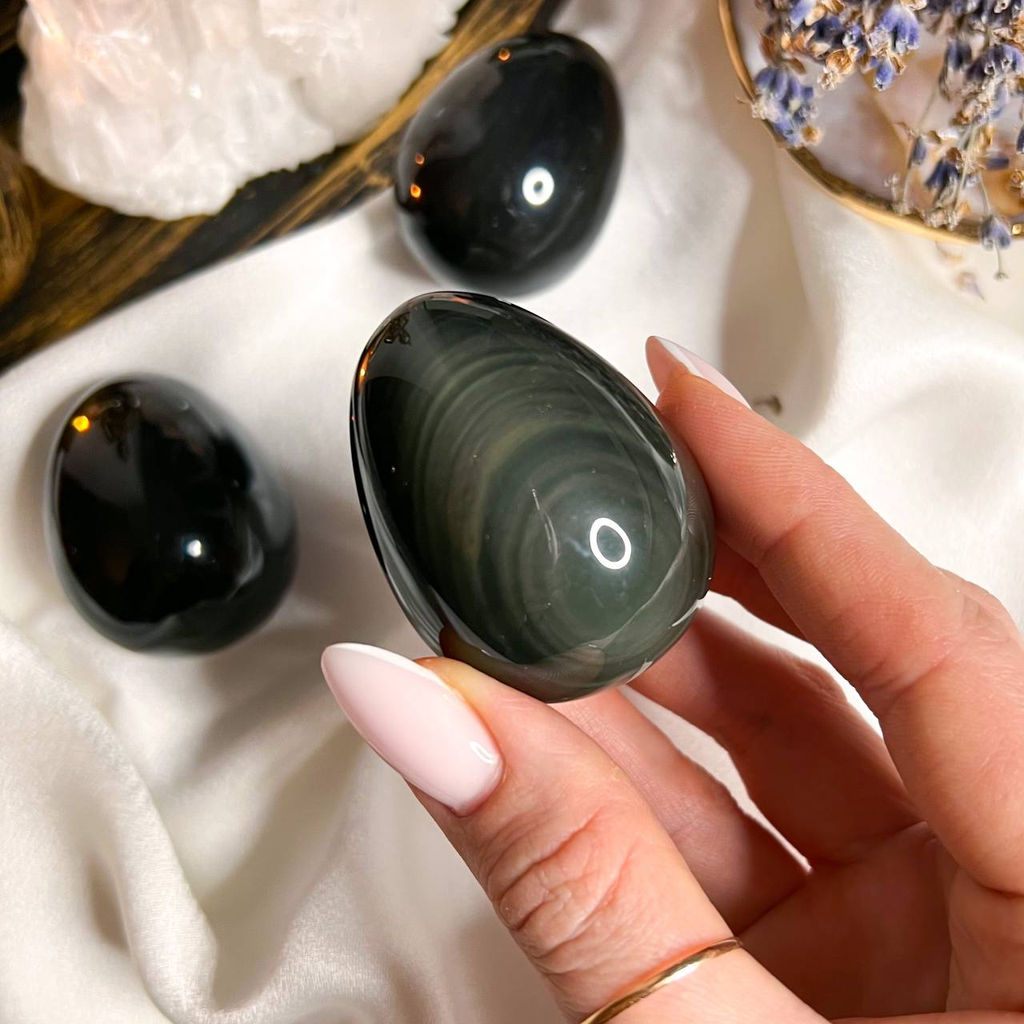 Яйцо из Обсидиана радужного