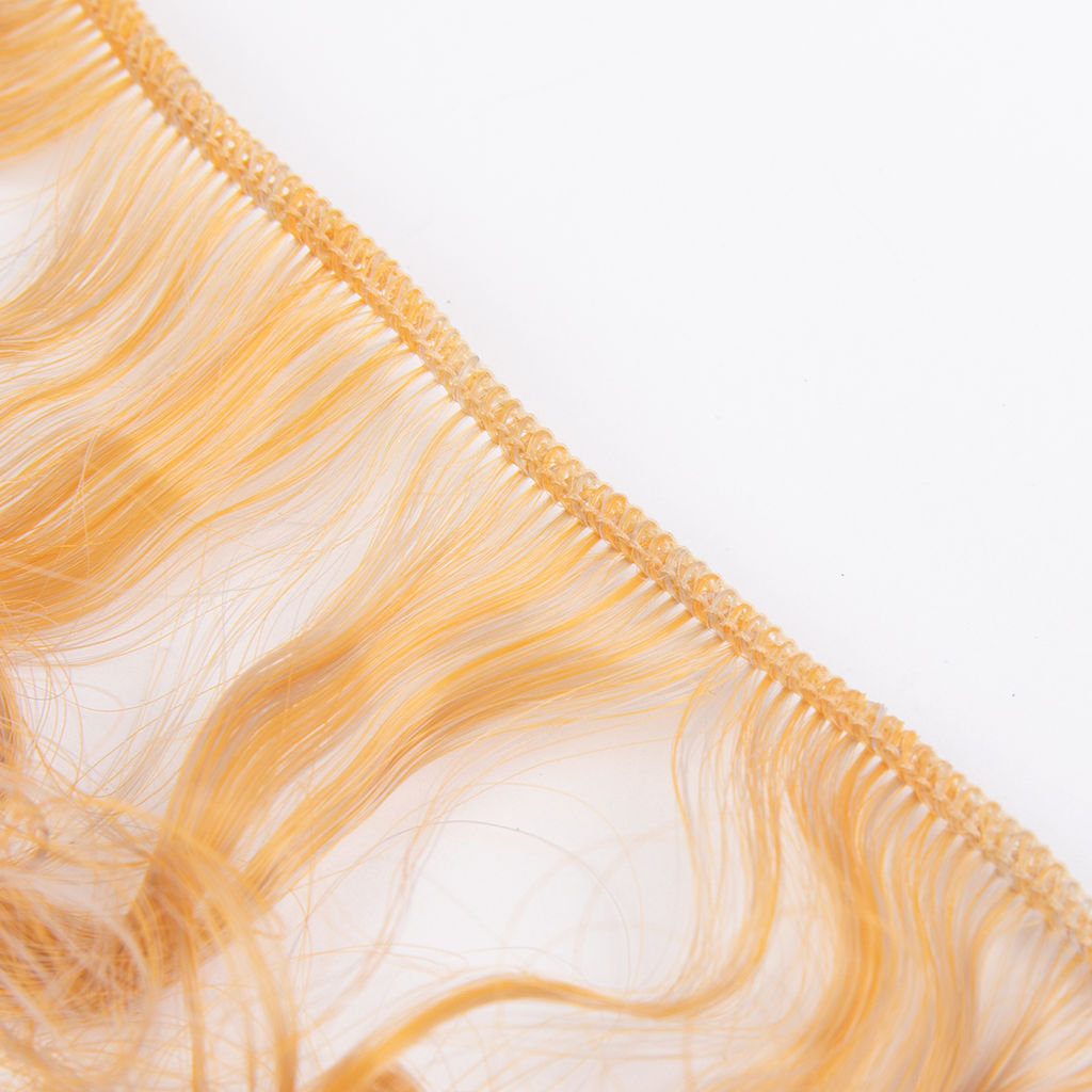 HobbyBe HAR-9 Тресс для кукол 15 см 100 см 27 г 31 оранжевый, серый