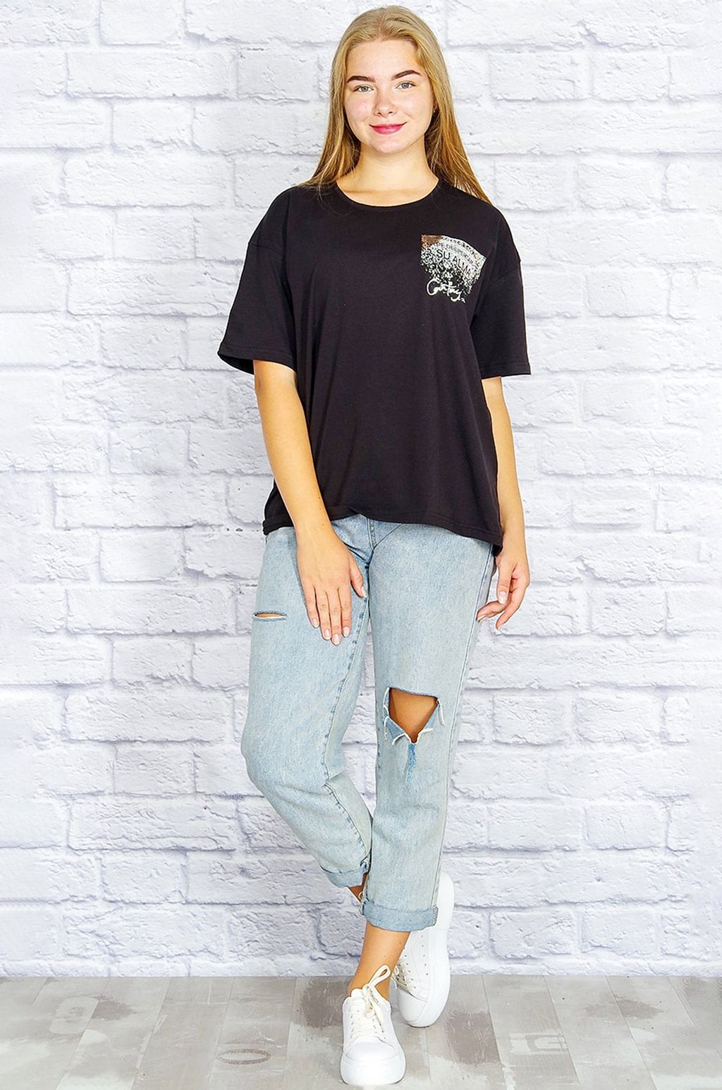 Женская футболка Палитра Текстиль фото 7