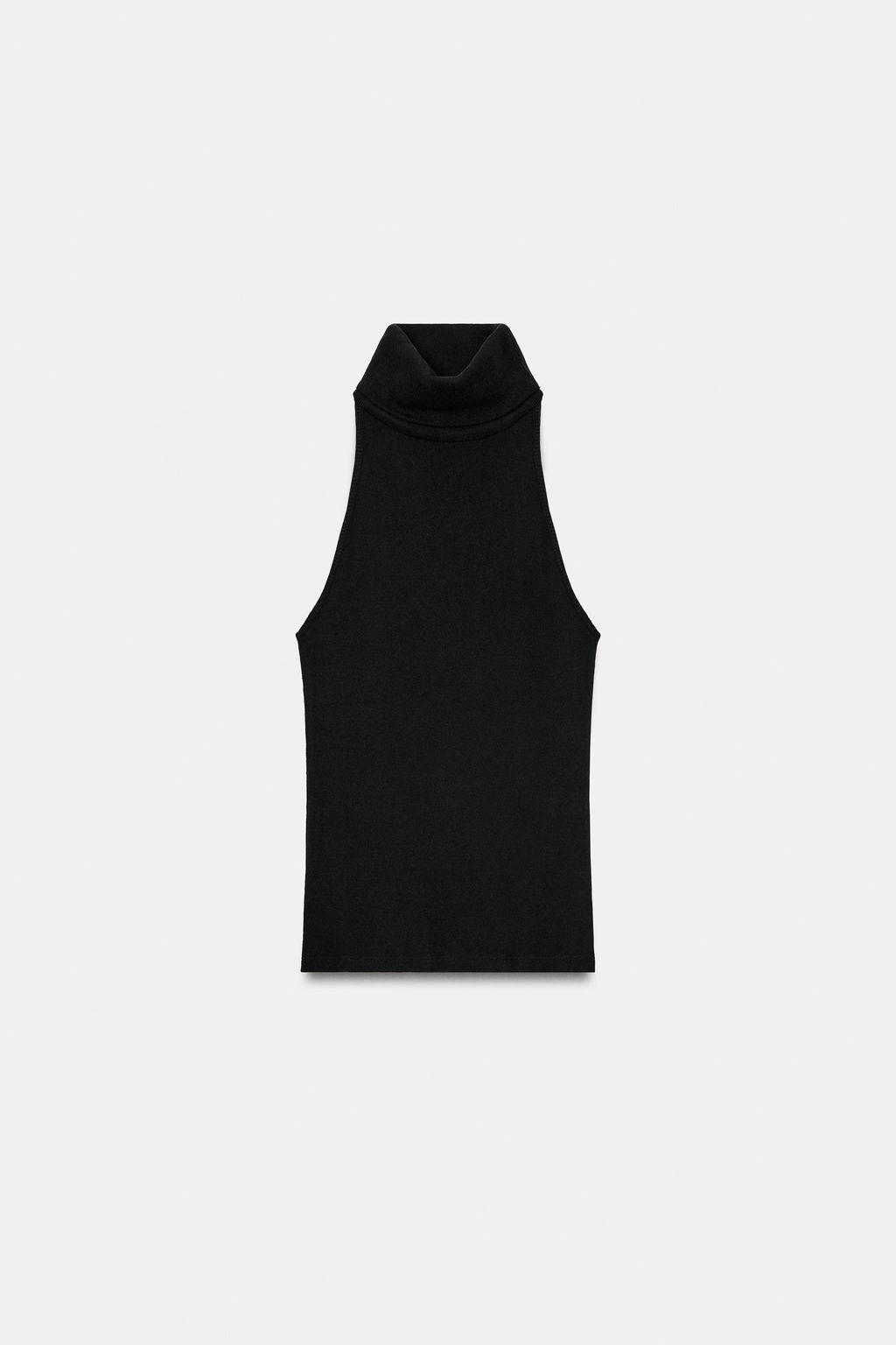 TOP CUELLO ALTO MANGA SISA / Negro - Zara фото 6