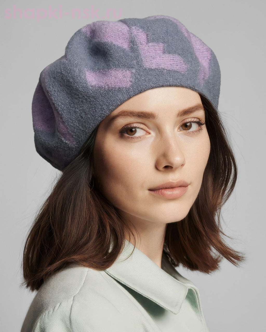 517 Берет женский флис (56-58)