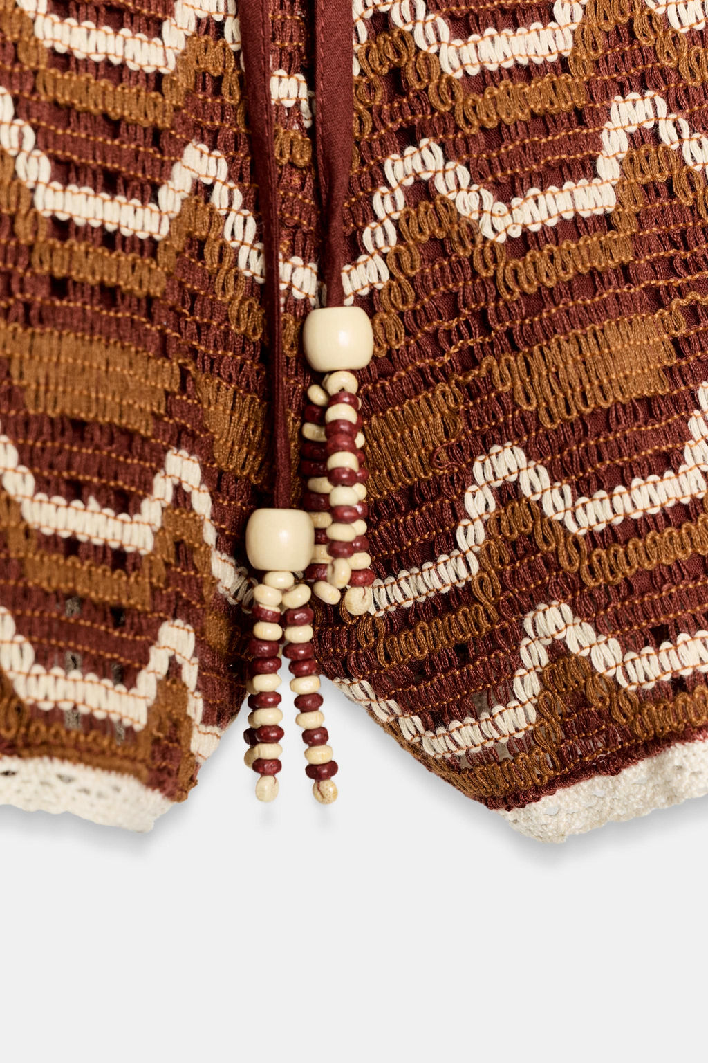 SHORTS CROCHET / Terracota