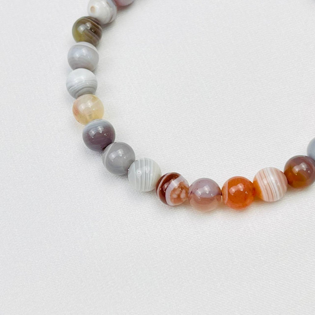 Браслет из ботсванского Агата 18 см