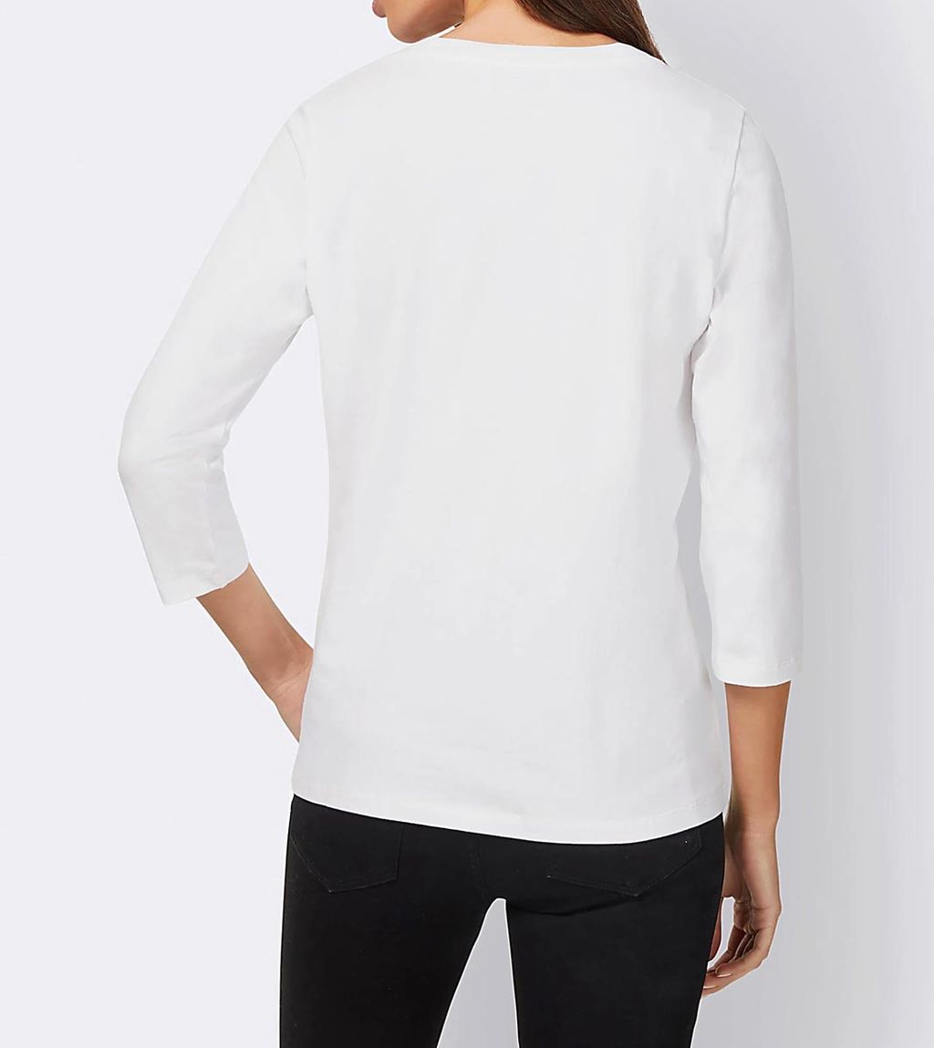 Блузка, белая - Heine фото 4