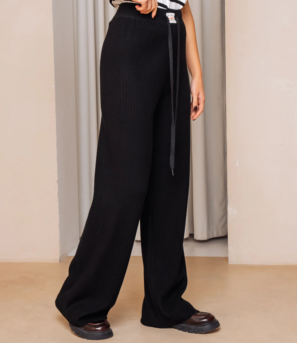 Брюки #КТ2199, чёрный - Dommod фото 3