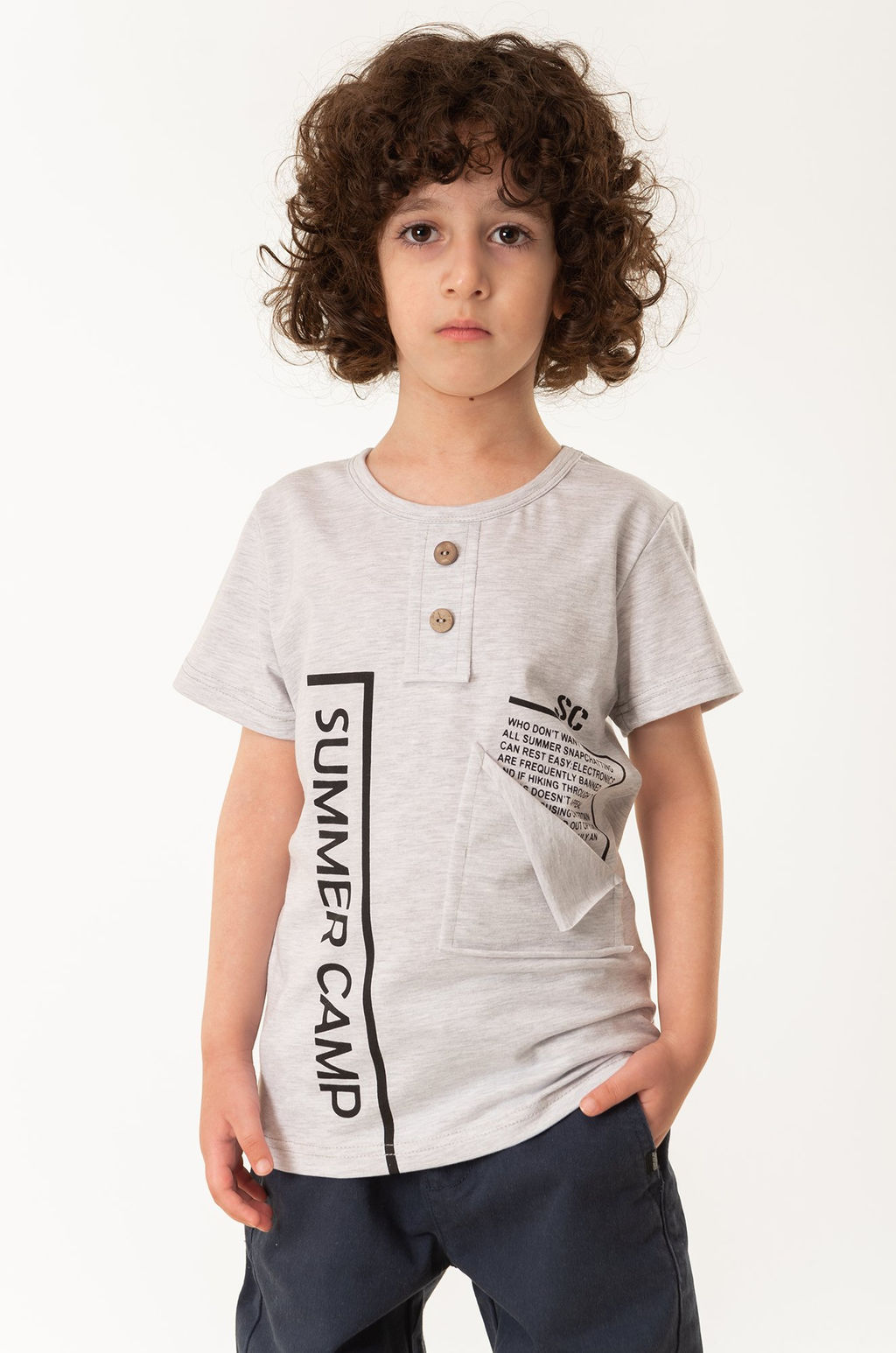 Футболка с лайкрой для мальчика Bonito фото 29