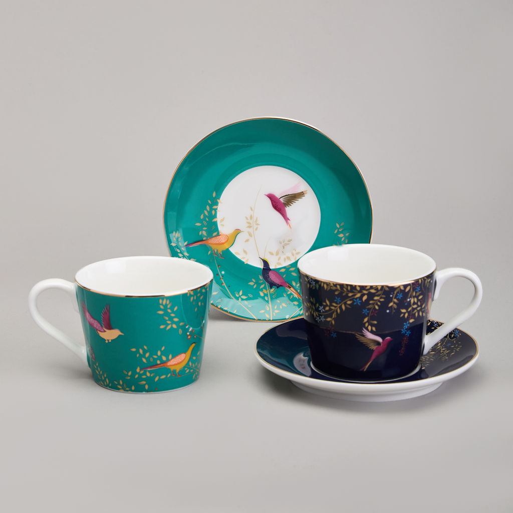 КОФЕЙНЫЙ НАБОР LEFARD GOLDEN BIRDS НА 2 ПЕР. 4 ПР. 120 МЛ