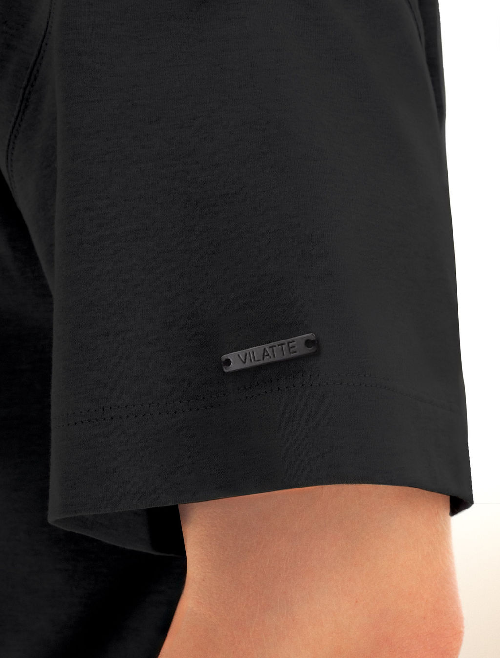 Свободная футболка с авторским принтом - Vilatte фото 3