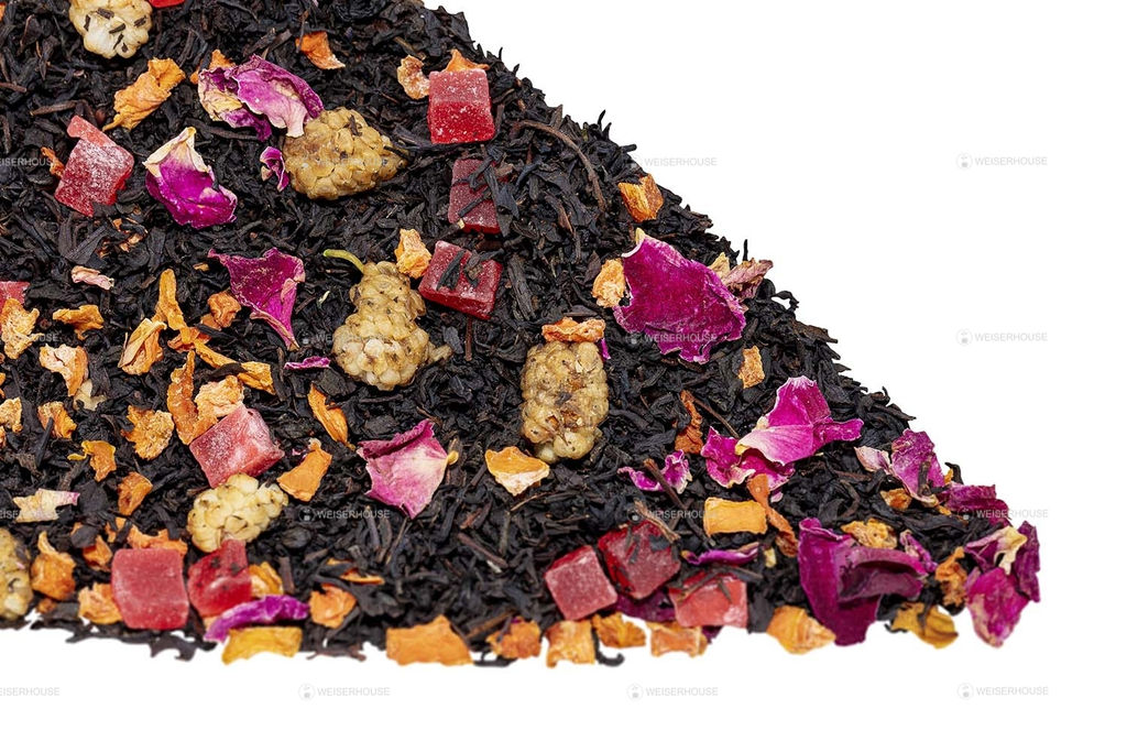 Черный ароматизированный чай "GRUNBERG" LITE " Тутовый сад "