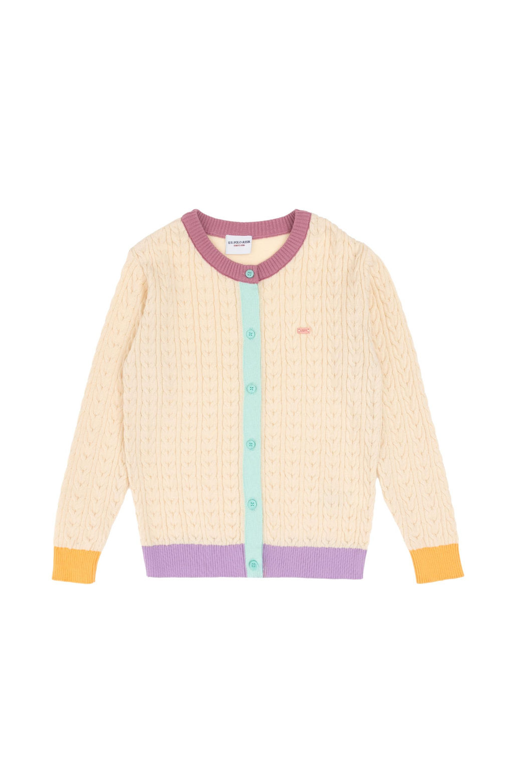 K_z _ocuk Krem Triko H_rka - U.s. polo assn фото 2