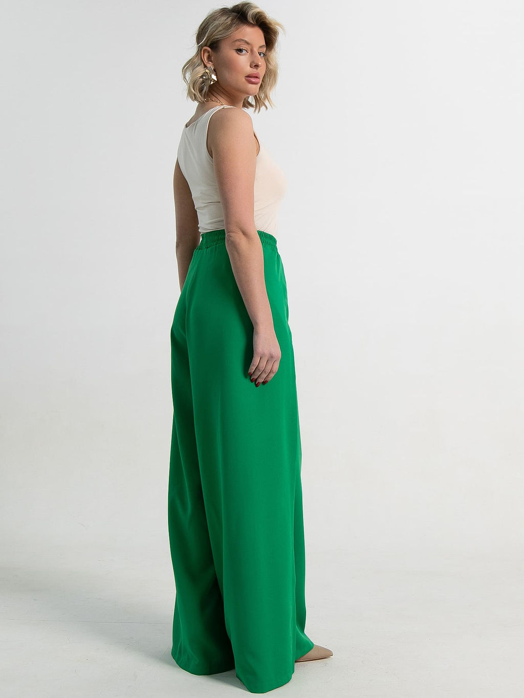 Брюки Авангард (зеленый) Б15253-13М