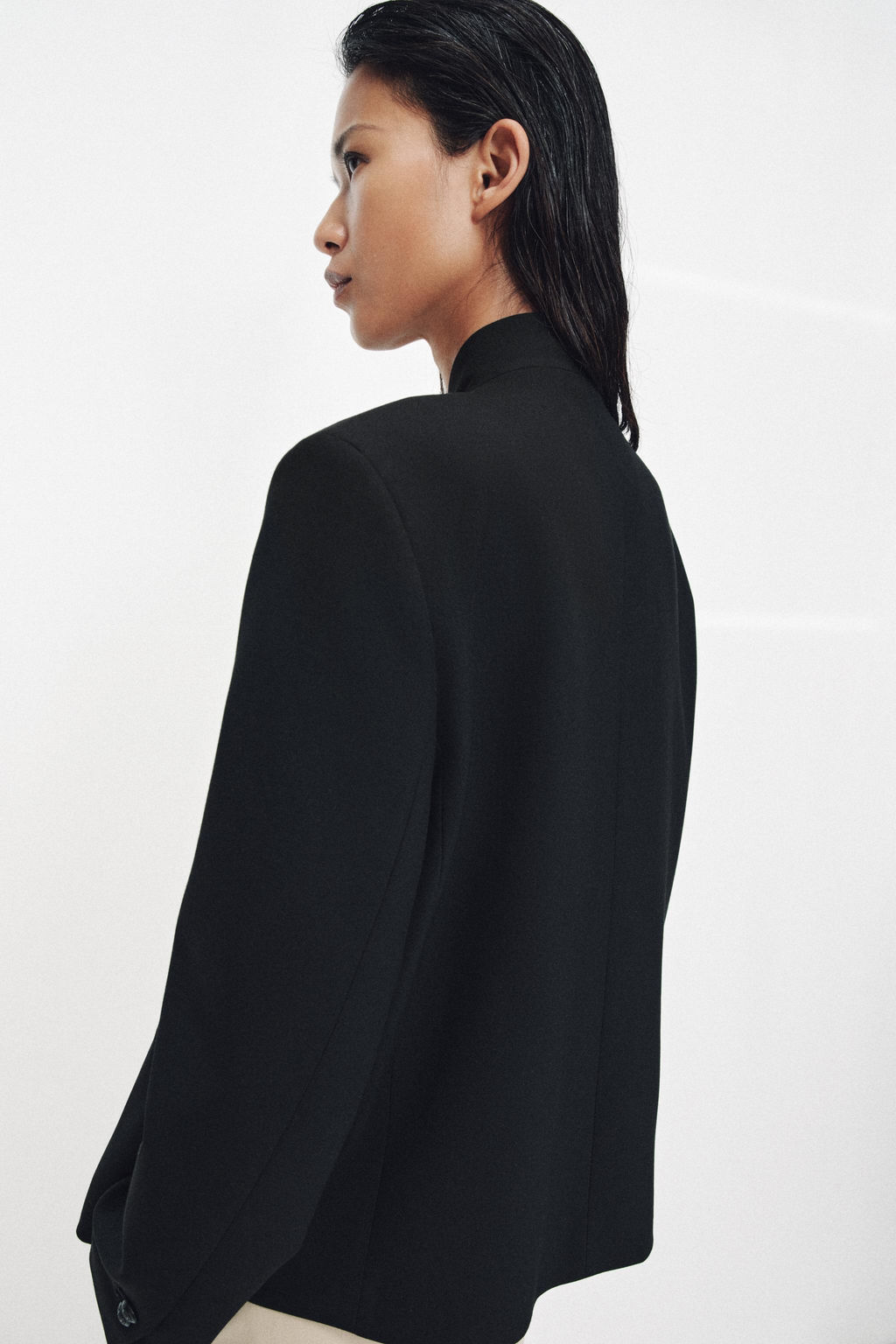 HIGH NECK BUTTONED BLAZER ZW COLLECTION - Zara фото 23