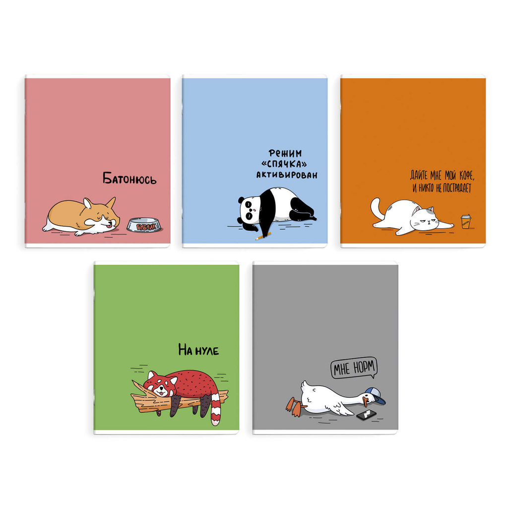 Тетрадь, 48 л, клетка, арт. 68535/ 5 ГЕРОИ С ХАРАКТЕРОМ