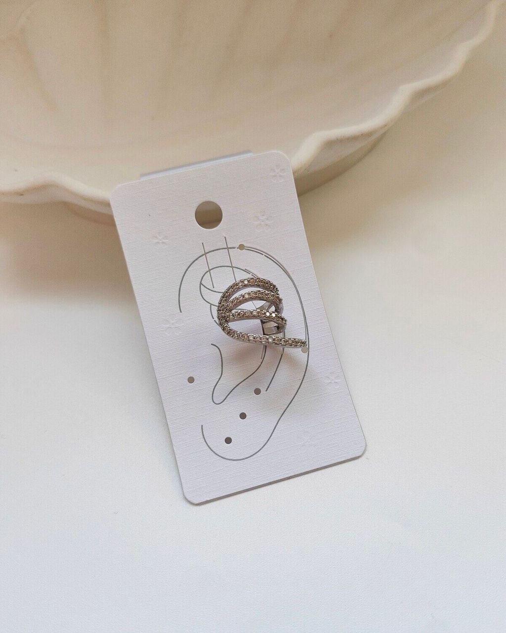 Серьги - кафф