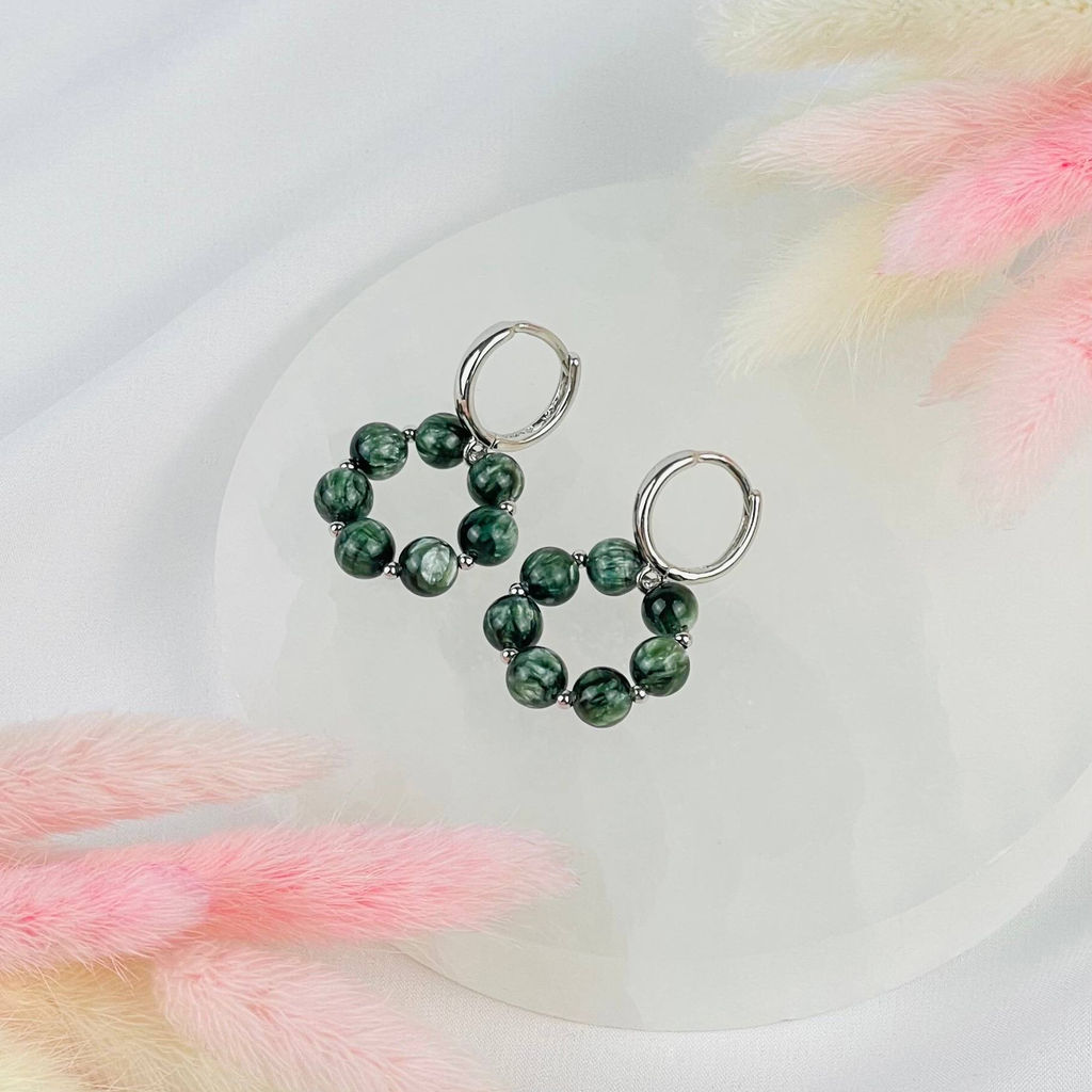 Серьги из Серафинита