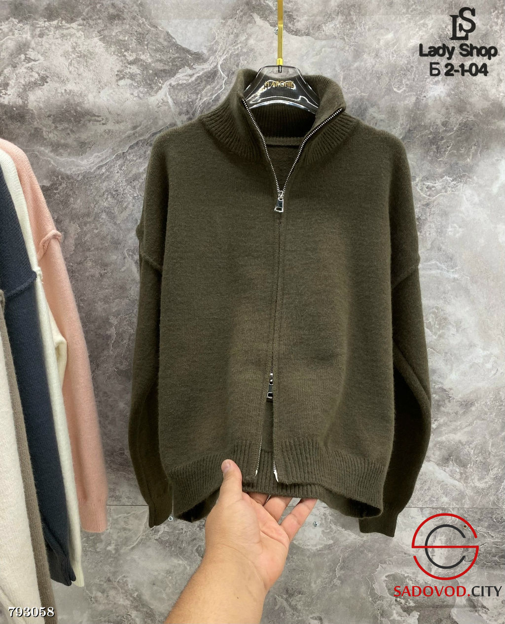 кардиган с двойной молнией - Bruno фото 7