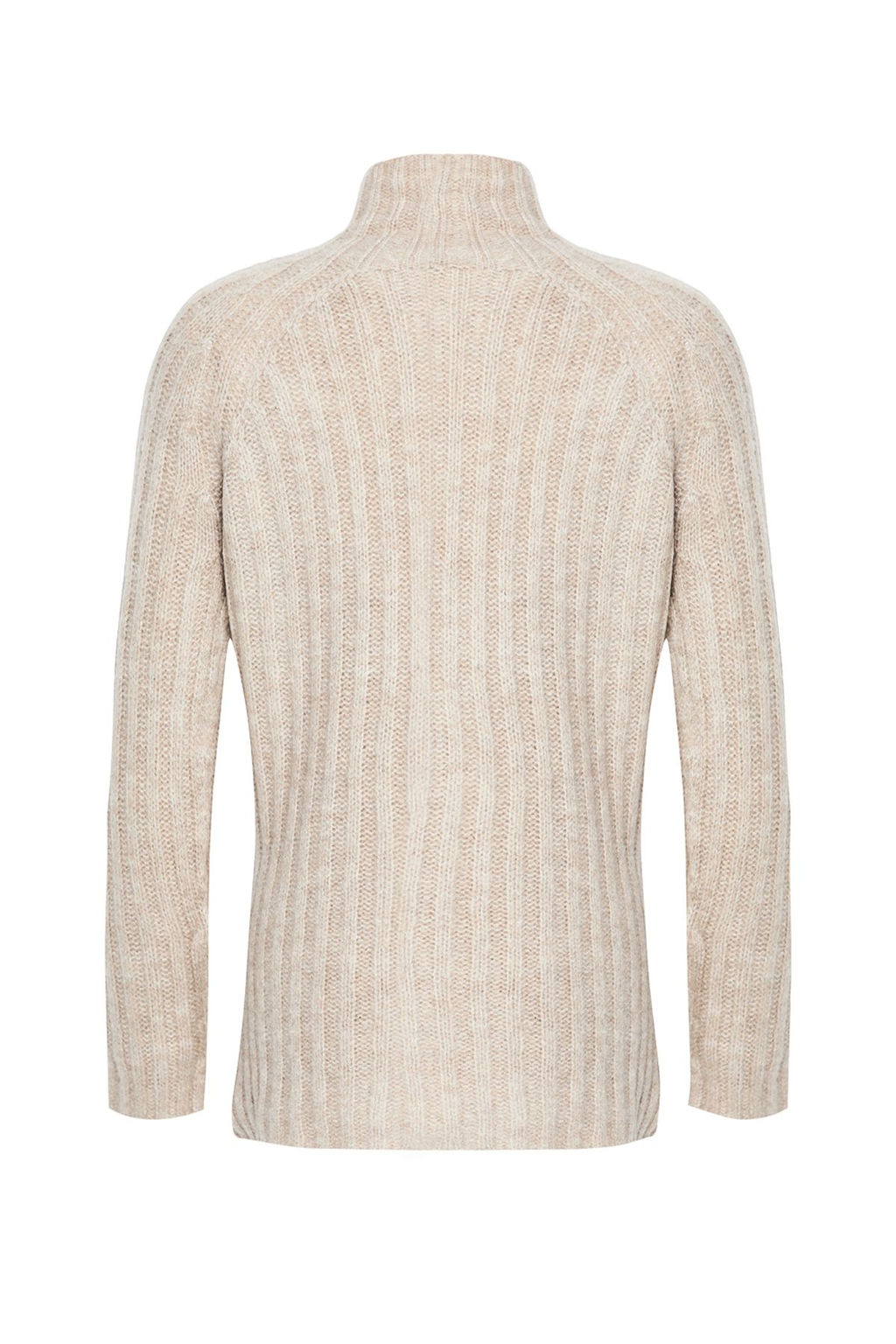 Antrasit Yumusak Dokulu Orgu Detayl? Dik Yaka Dikissiz Triko Kazak TWOAW25KZ00049 - Trendyolmilla фото 14