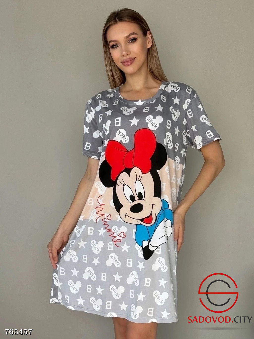 Женская туника с принтом