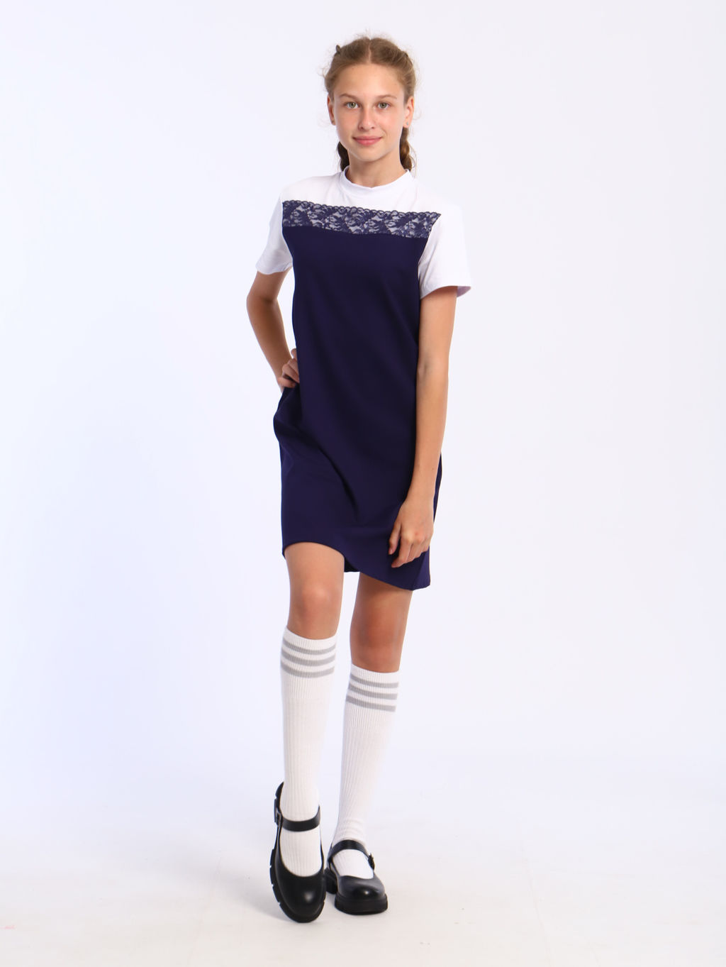 Платье "Агния" синий