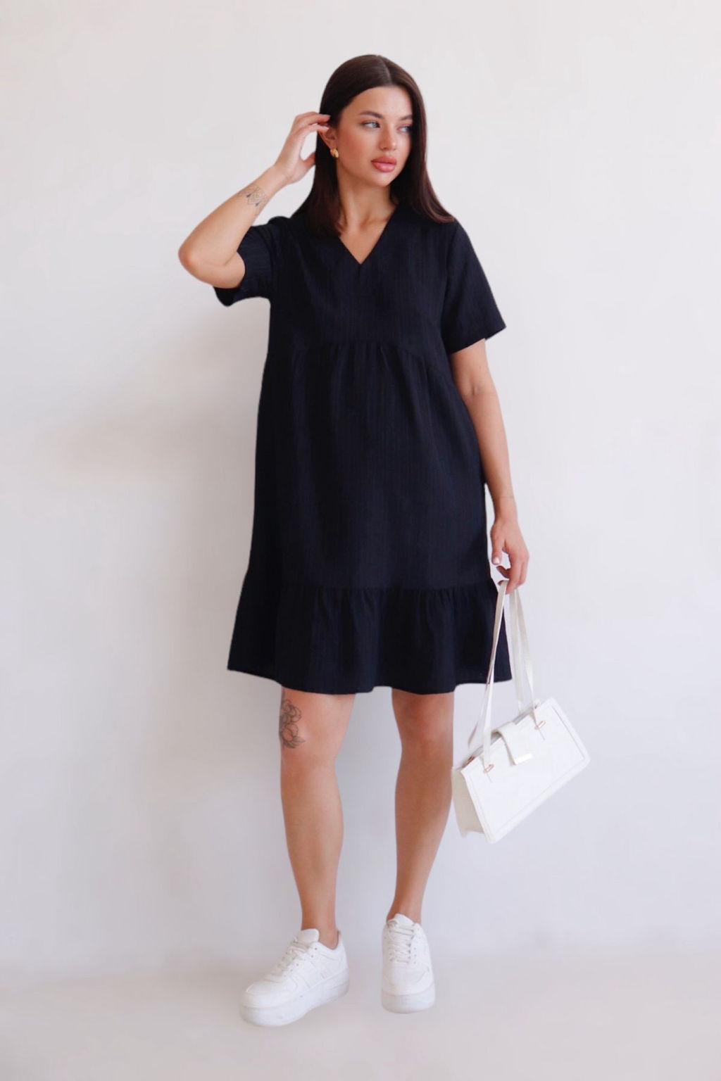 Martichelli Платье чёрное  фото 5