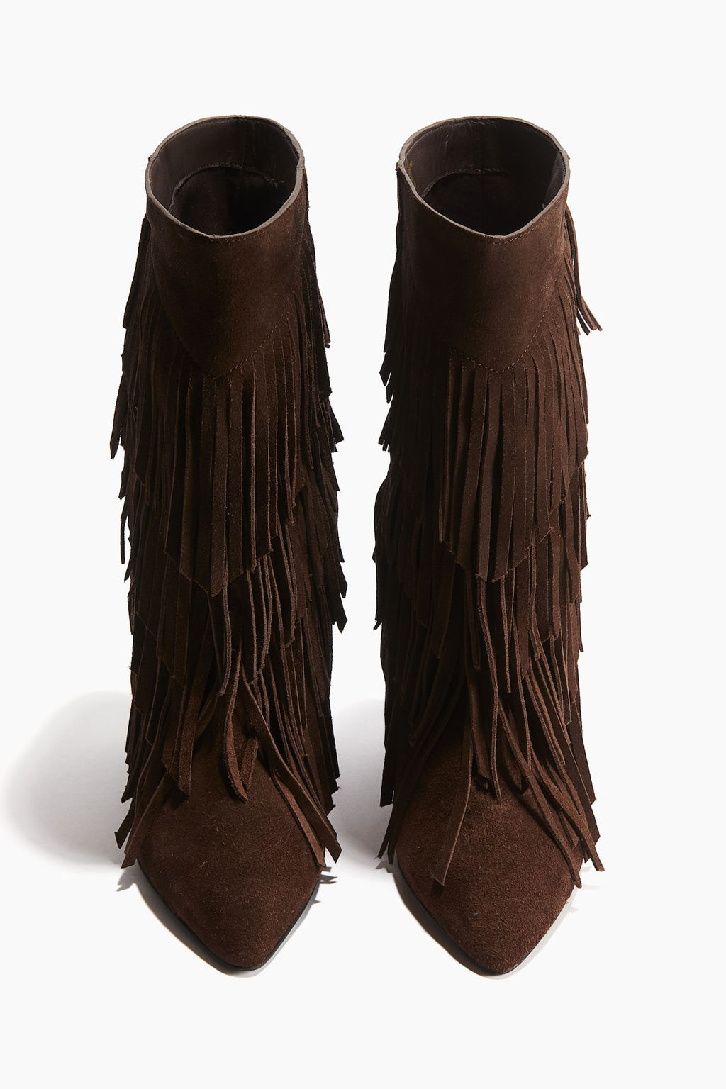 Botas de ante con flecos - H&m фото 3