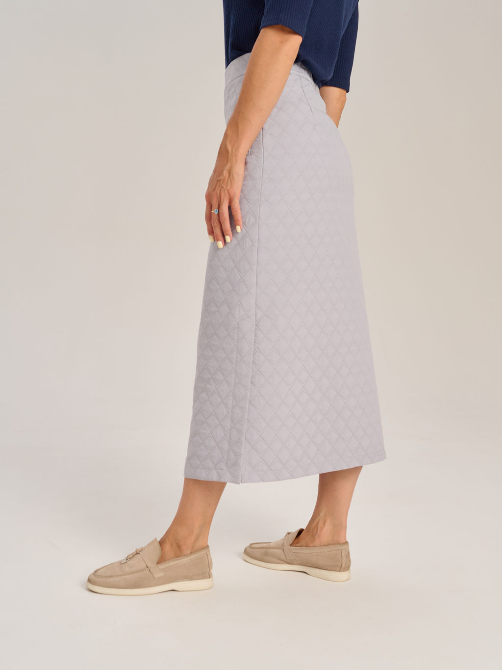 демисезонная,стеганная юбка - Трика фото 3