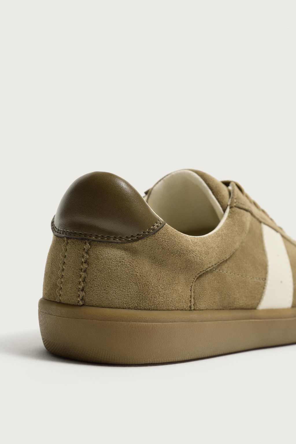 ZAPATILLA ESTILO RETRO / Marr?n Arena - Zara фото 3