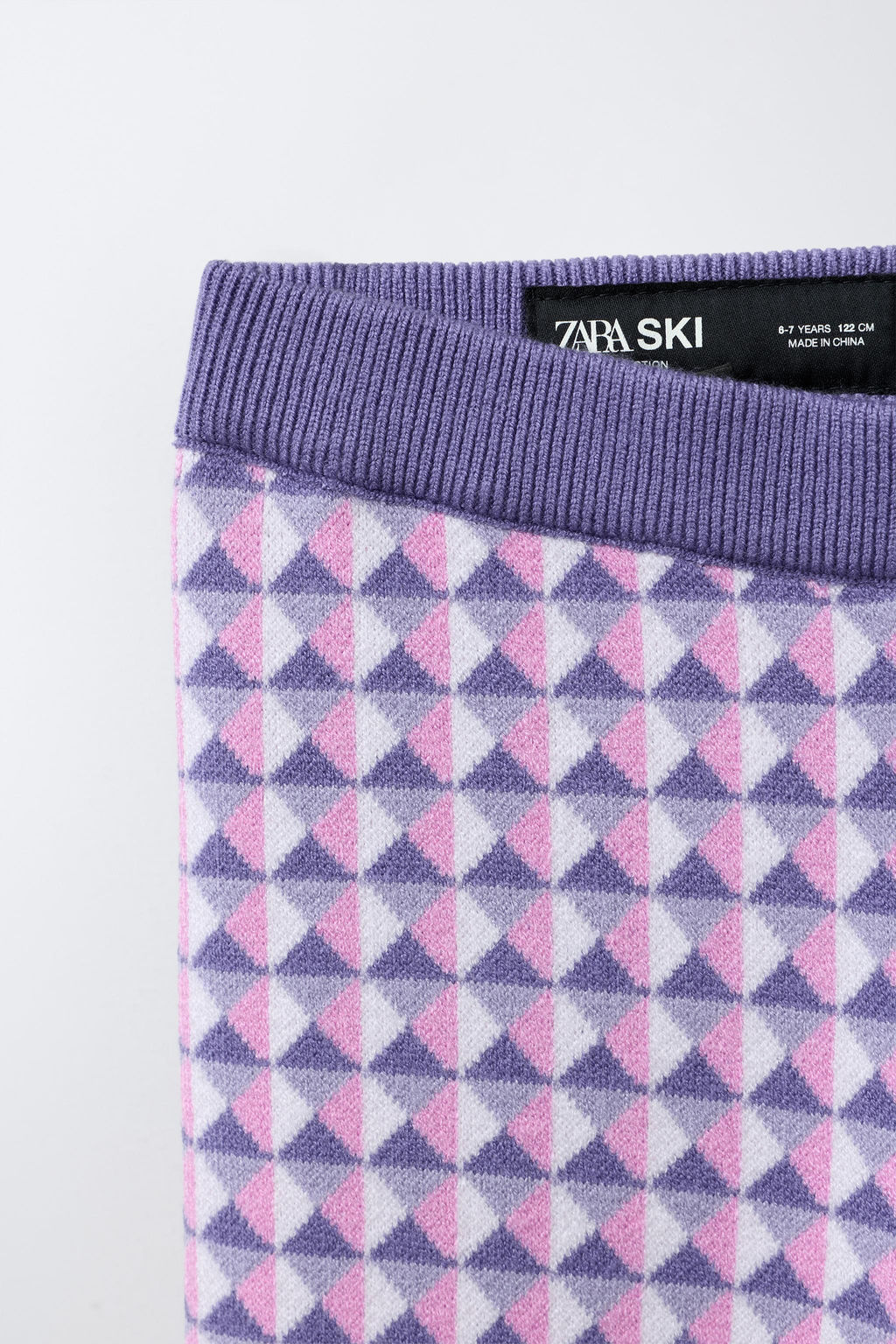 JACQUARD FLARE KNIT TROUSERS - SKI COLLECTION - Zara фото 3