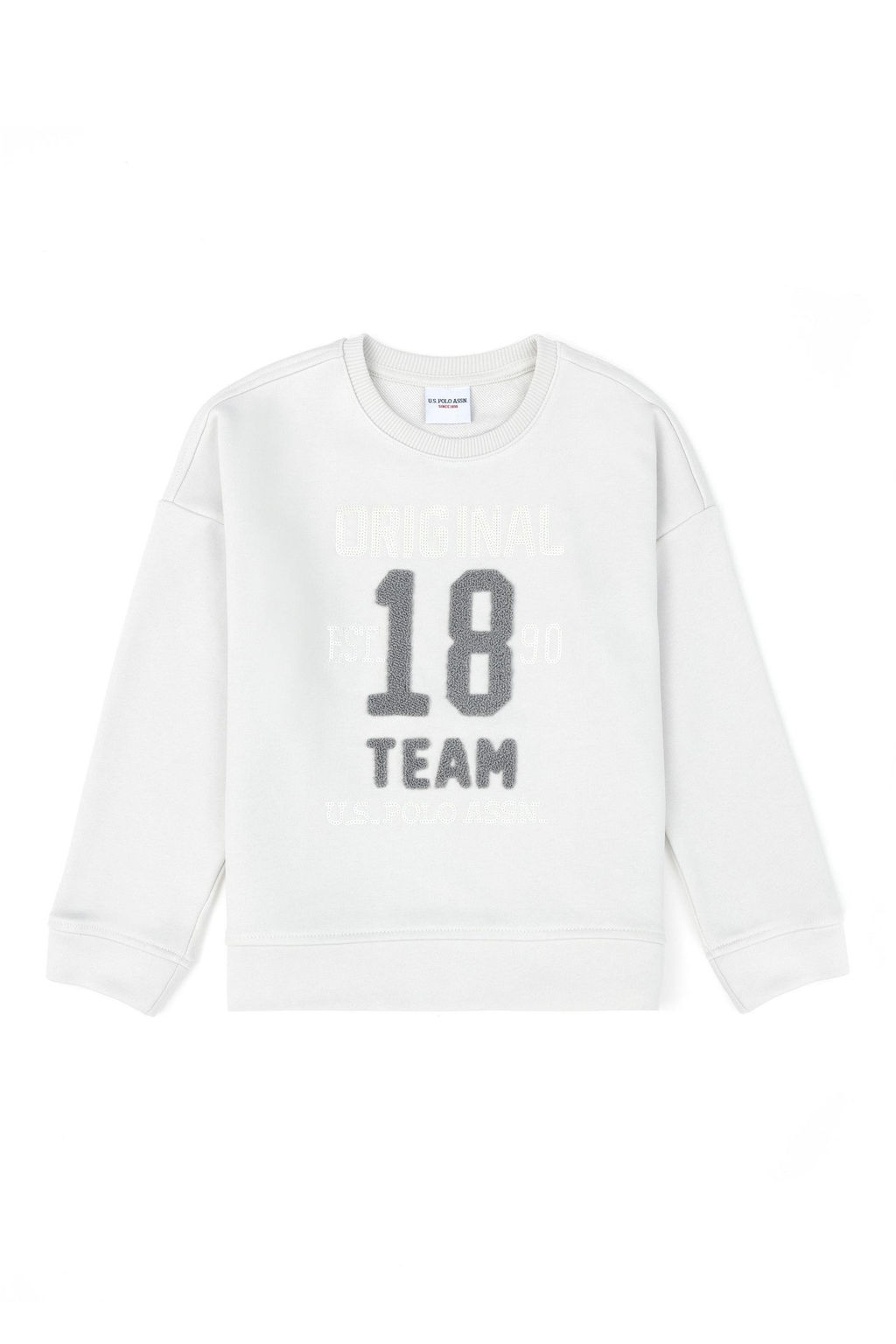 Толстовка с камнями для девочек - U.s. polo assn фото 4