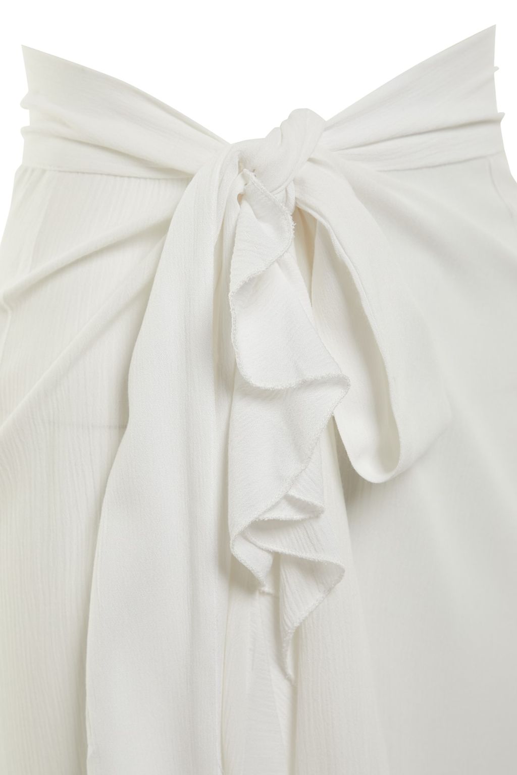 TRENDYOLMILLA Ekru Maxi Dokuma Volanl? Plaj Etegi TBESS19WV0004  фото 13