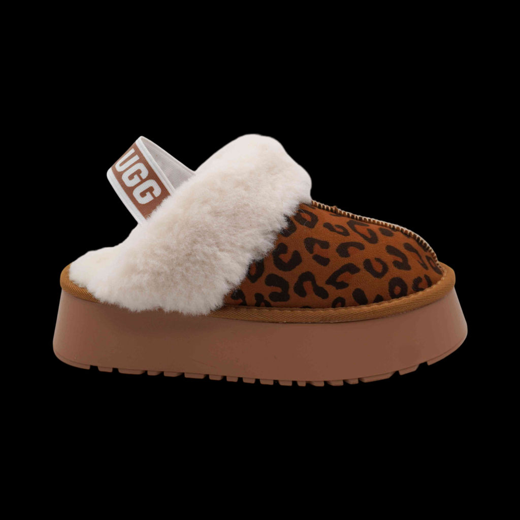 Тапочки на меху V134 коричневые