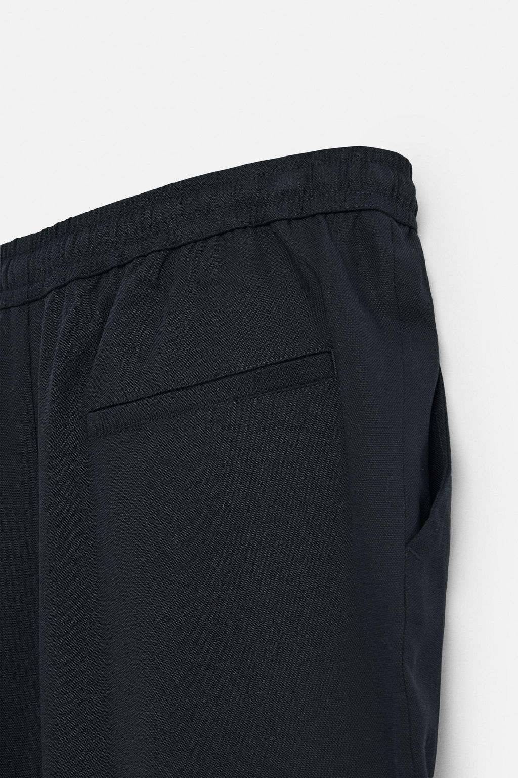 RELAXED FIT LYOCELL TROUSERS - Zara фото 10