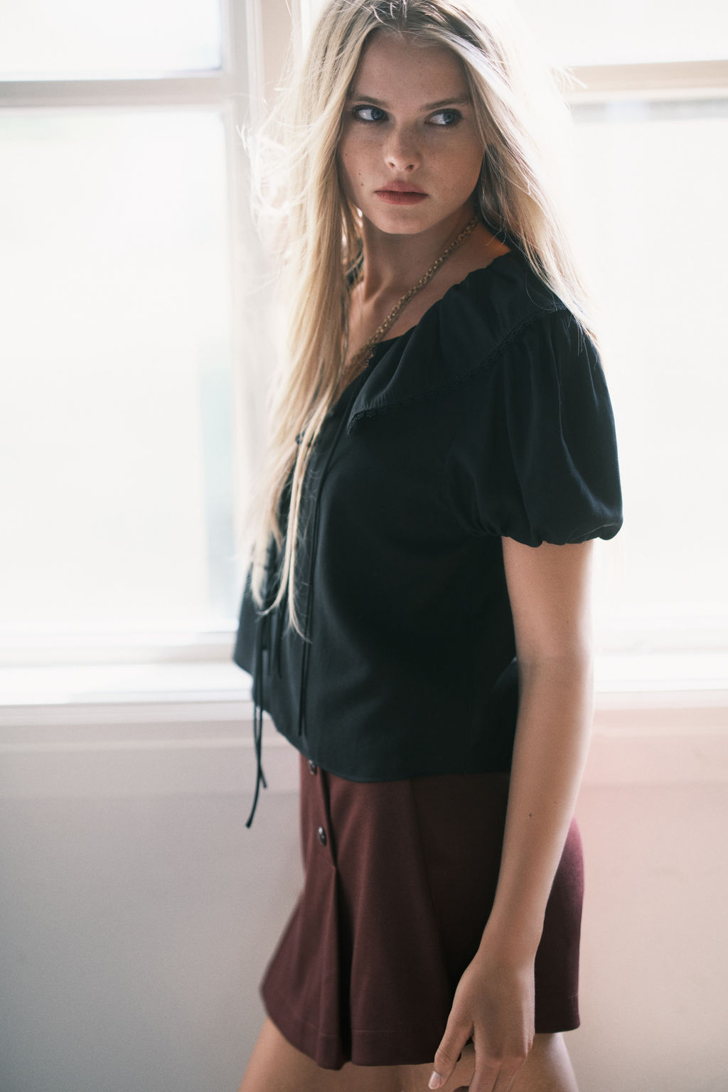Blusa con lazadas - H&m фото 6