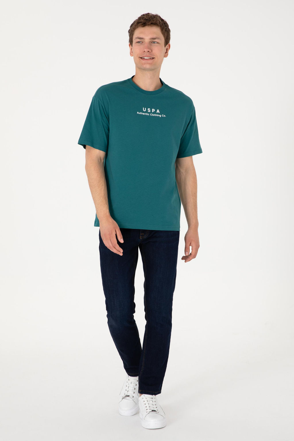 Мужская темно-зеленая футболка Неожиданная скидка в корзине - U.s. polo assn фото 13