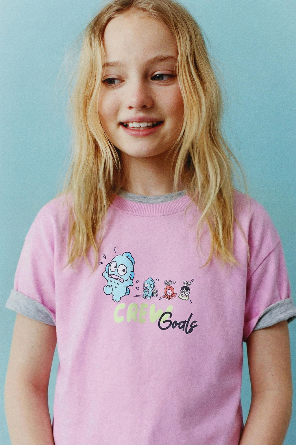 CAMISETA HANGYODON AND FRIENDS  SANRIO / Rosa - Zara фото 5