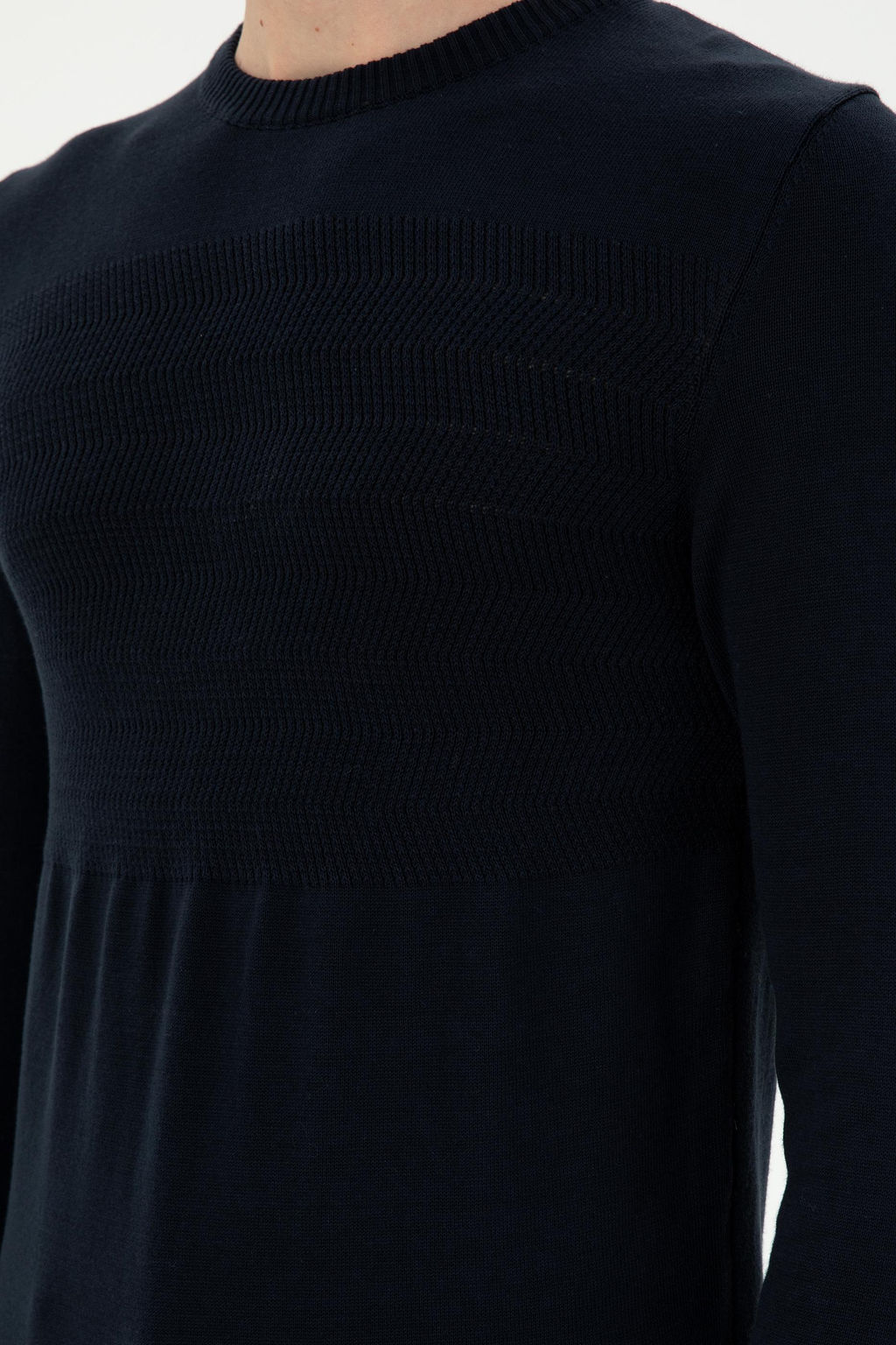 Мужской темно-синий свитер Неожиданная скидка в корзине - U.s. polo assn фото 7