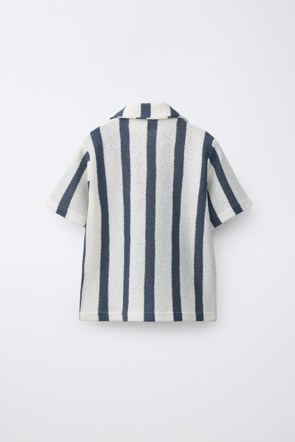 CAMISA PUNTO RAYAS / Azul - Zara фото 2