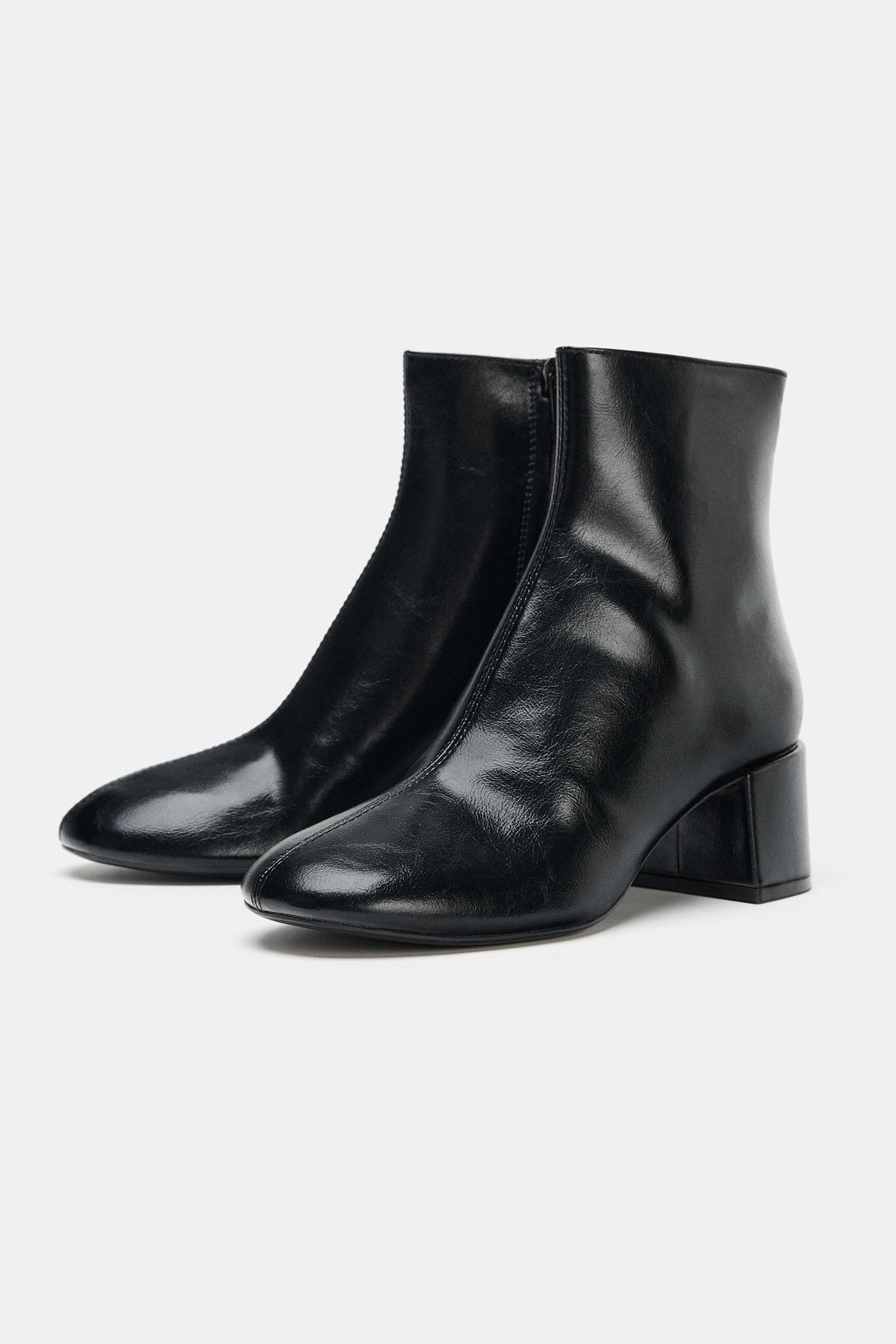 BLOCK HEEL ANKLE BOOTS - Zara фото 7