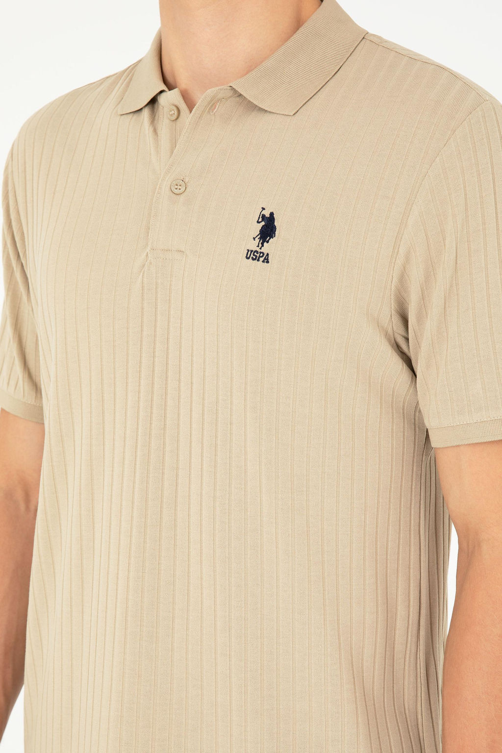 Мужская футболка светло-хаки - U.s. polo assn фото 7
