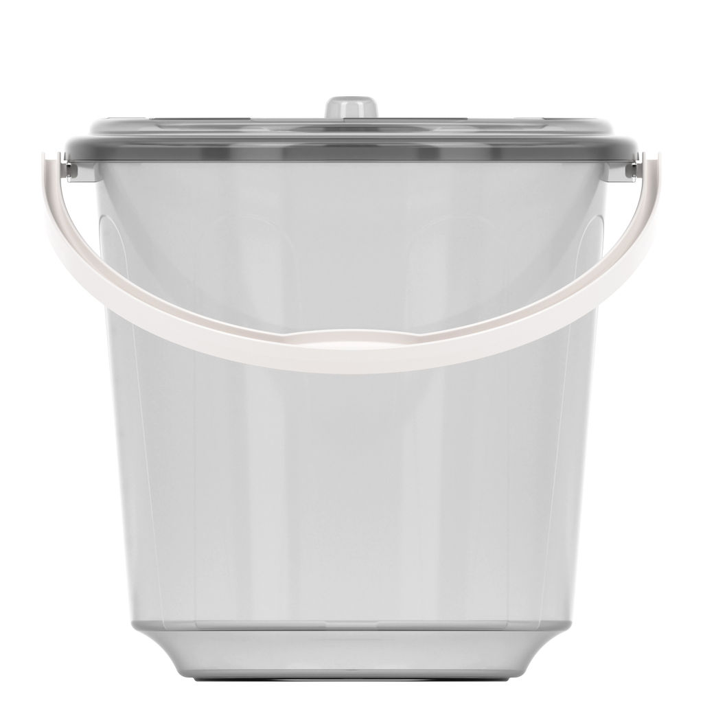 Ведро 10л с крышкой "Хозяюшка" арт.А (М1213)