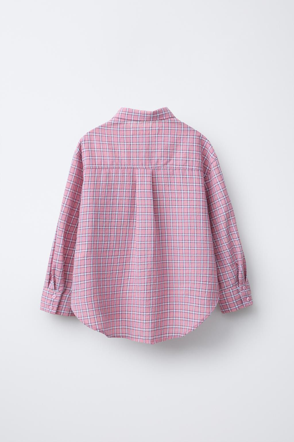OVERSIZE CHECK SHIRT - Zara фото 2