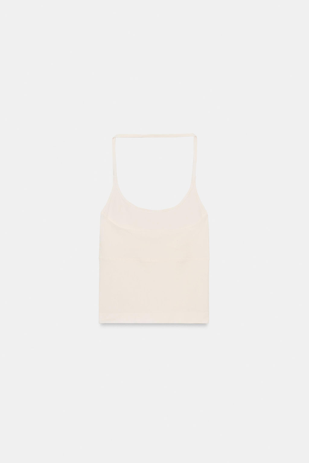 SEAMLESS HALTER TOP - Zara фото 17
