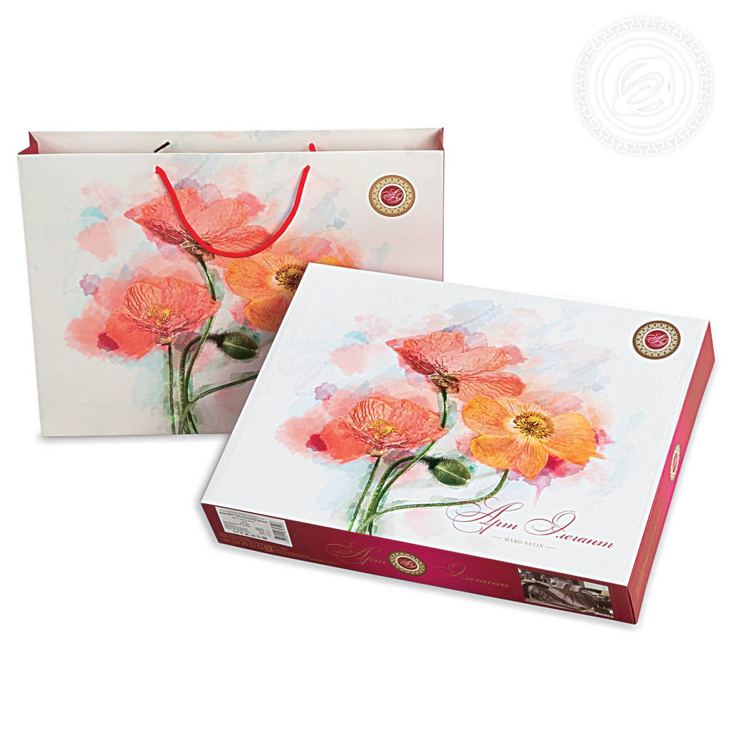 Постельное белье Селина (мако-сатин) 2 сп. с Евро/Пододеяльник (молния, ушки): 1 шт.- 215*175; Простыня: 1 шт.- 240*240; Наволочка (молния, ушки): 2 шт.- 70*70; Наволочка (молния, ушки): 2 шт.- 50*70 Мако - сатин - Арт элегант фото 8