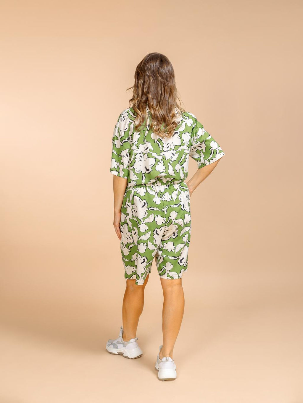 Костюм шорты и блузка (вискоза) №25-227-2 - Ганг фото 7