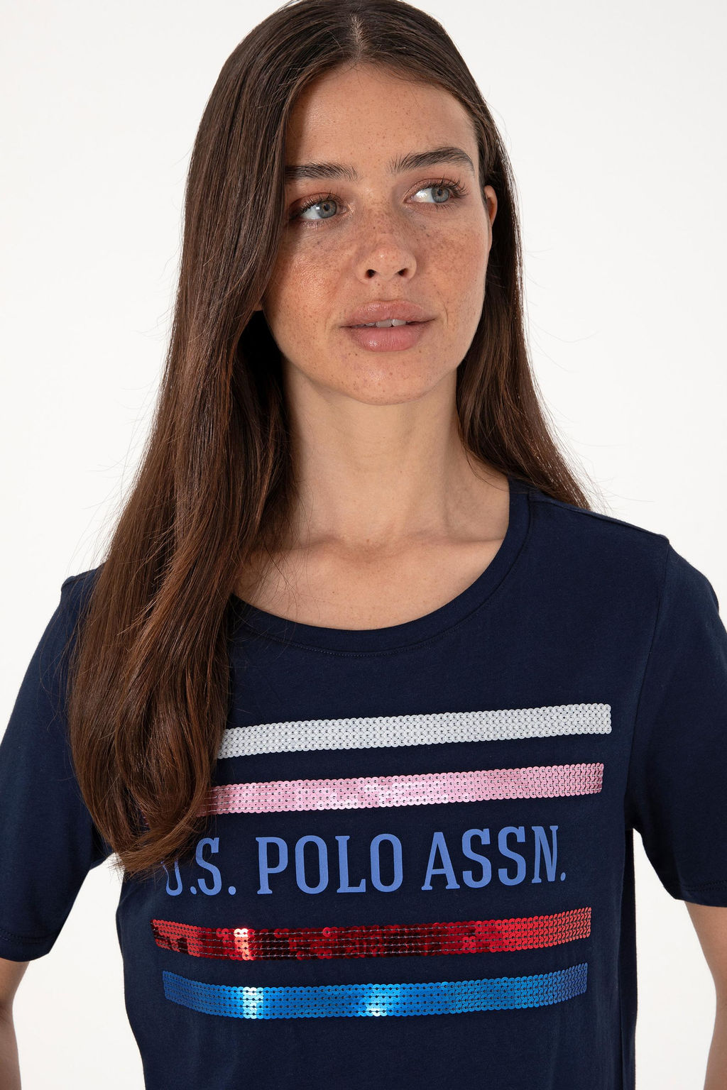 Kad_n Lacivert Ti__rt Sepette S_rpriz _ndirim - U.s. polo assn фото 2