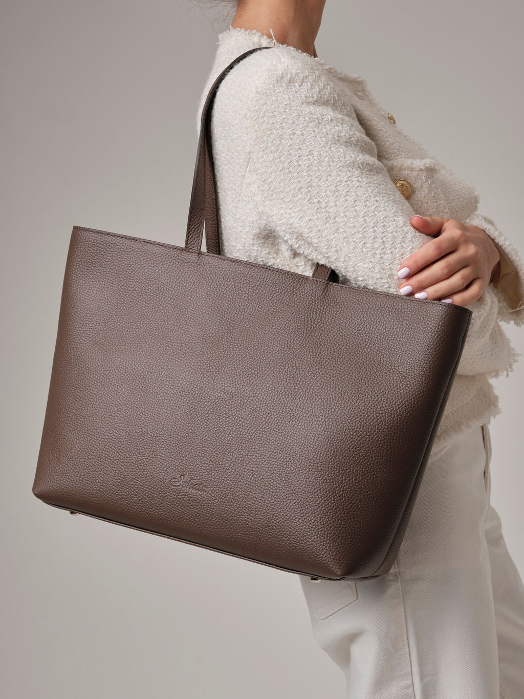 Сумка Schatz 40612 коричн.торф