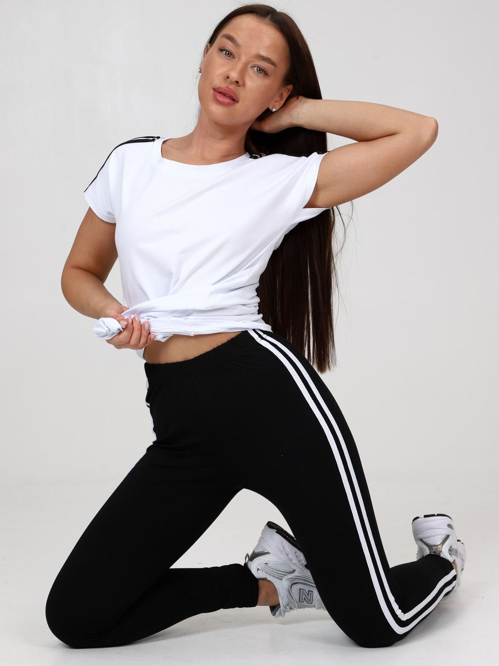 IV-CAPRIZ Пилатес - костюм белый фото 6