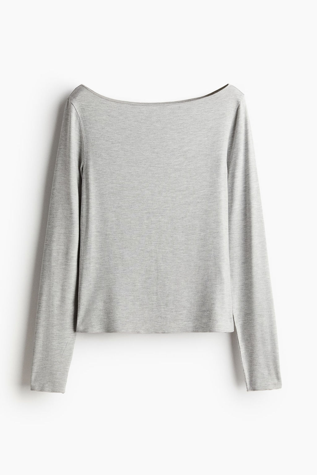 Camiseta con escote barco - H&m фото 5