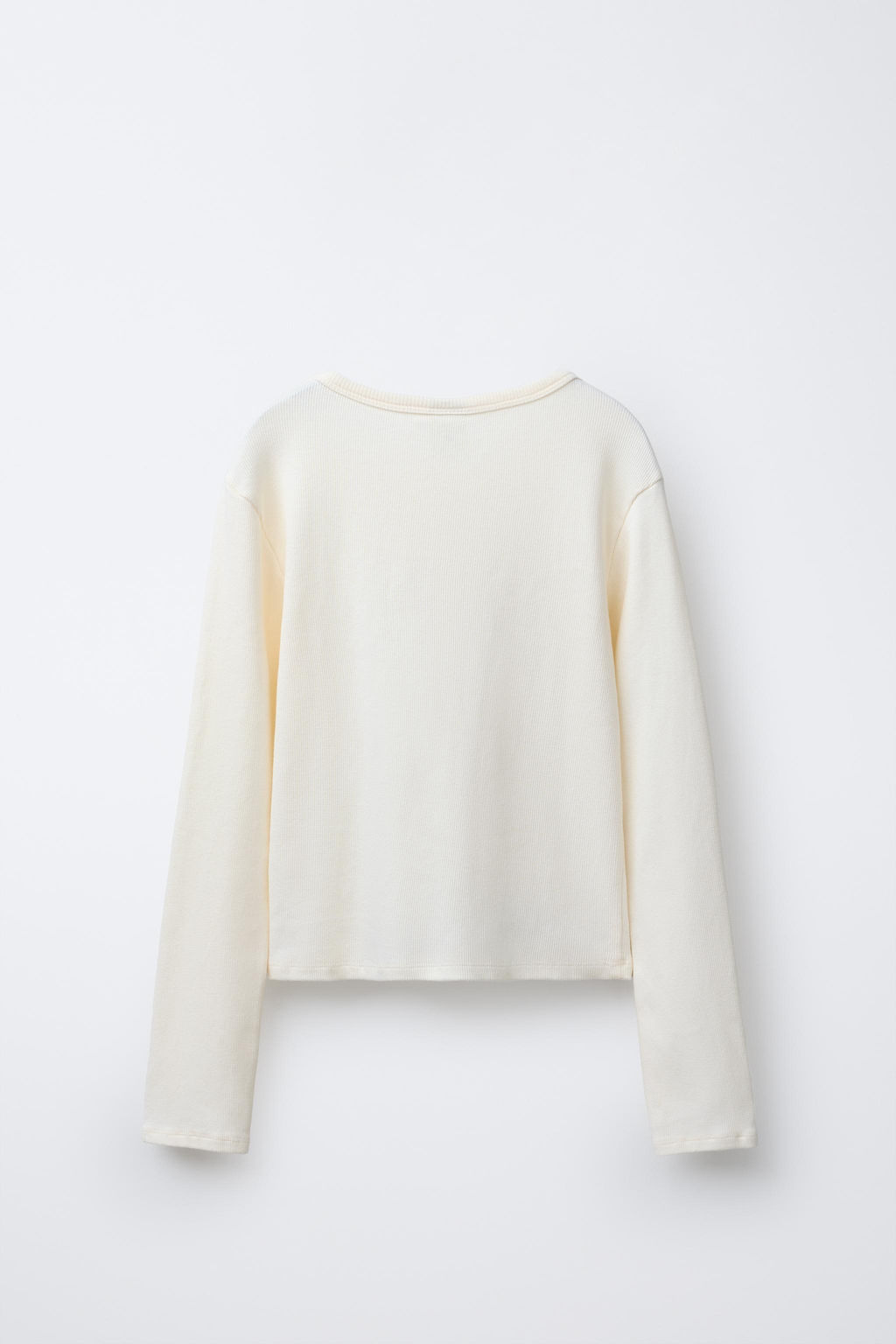 RIBBED T-SHIRT WITH HEARTS AND SLOGAN - Zara фото 2