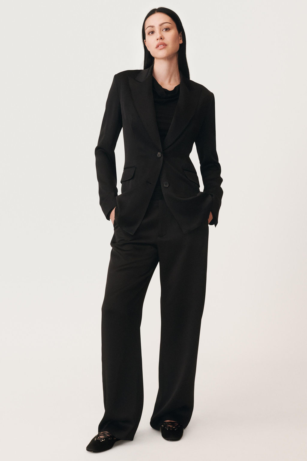 SATIN SUIT TROUSERS 50TH ANNIVERSARY - Zara фото 7